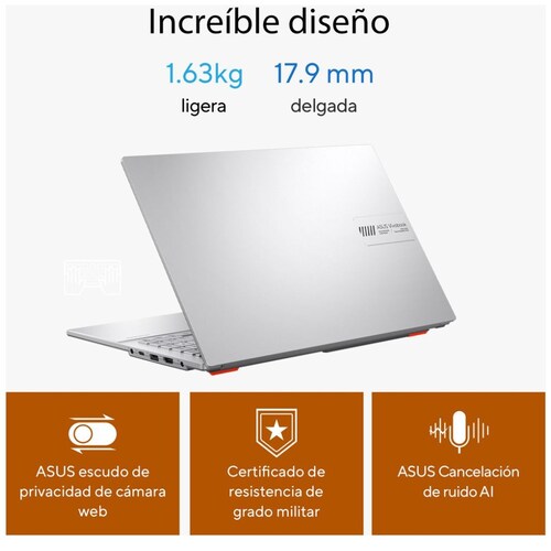 Laptop Asus Vivobook Go E1504Fa-Nj881W R5 7520U 16 Ram 512G+ Mochila y Mouse