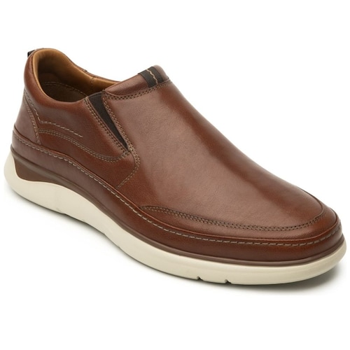 Mocasín en Piel para Hombre, Color Café Quirelli