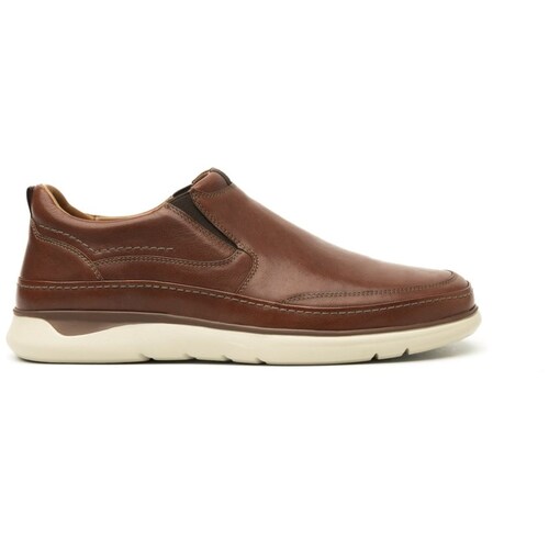 Mocasín en Piel para Hombre, Color Café Quirelli
