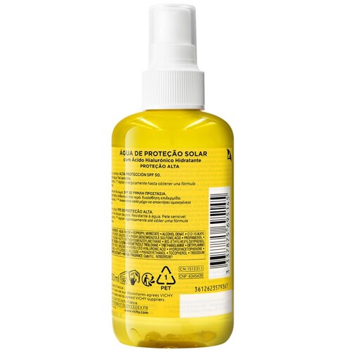 Vichy Capital Soleil Agua Solar Hidratante Fps50 200Ml
