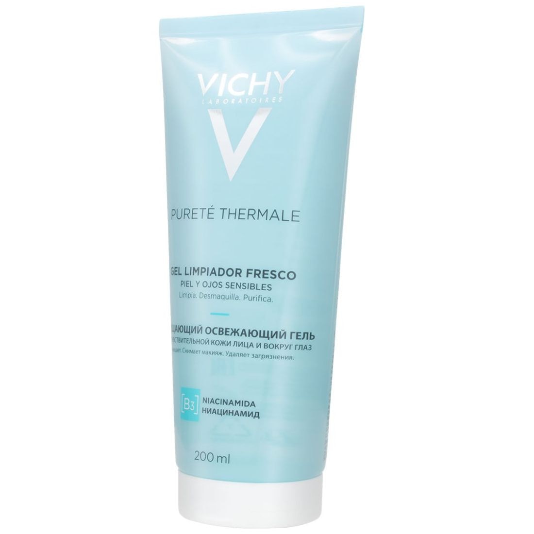 Vichy Gel Limpidor Pureté Thermale 200 ml image number 1