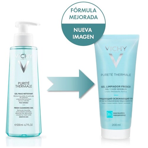 Vichy Gel Limpieza Pureté Thermale 200Ml