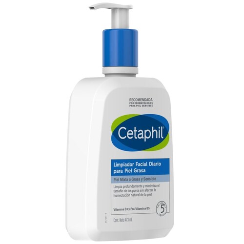 Cetaphil Limpiador Facial Diario para Piel Grasa 473Ml