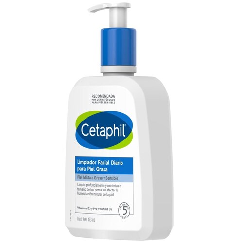 Cetaphil Limpiador Facial Diario para Piel Grasa 473Ml