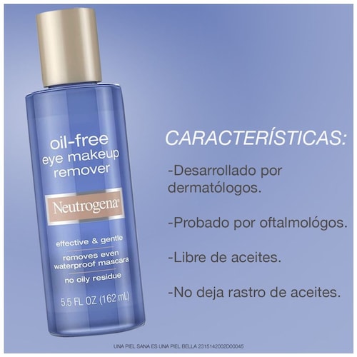 Neutrogena Desmaquillante Bifásico Oil Free 162Ml