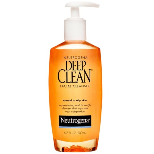 Neutrogena Gel Limpiador Facial Deep Clean Ácido Salicílico 200Ml