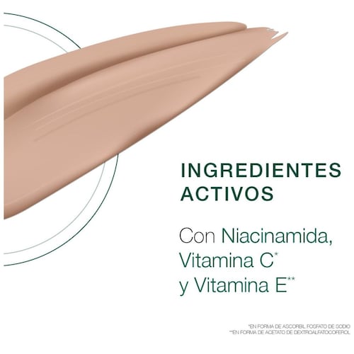 Neutrogena Protector Solar Facial Tono Medio Sun Fresh Derm Care Niacinamida Fps50+ 40G