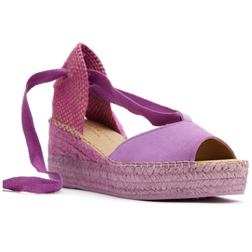 Alpargata con Cuna y Cordón para Mujer Color Morado Apostrophe