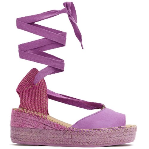 Alpargata con Cuna y Cordón para Mujer Color Morado Apostrophe