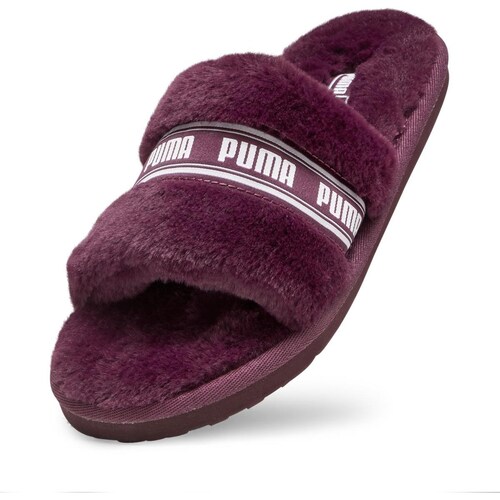 Pantufla Abierta Tuff Padded Plus para Mujer Color Vino Puma
