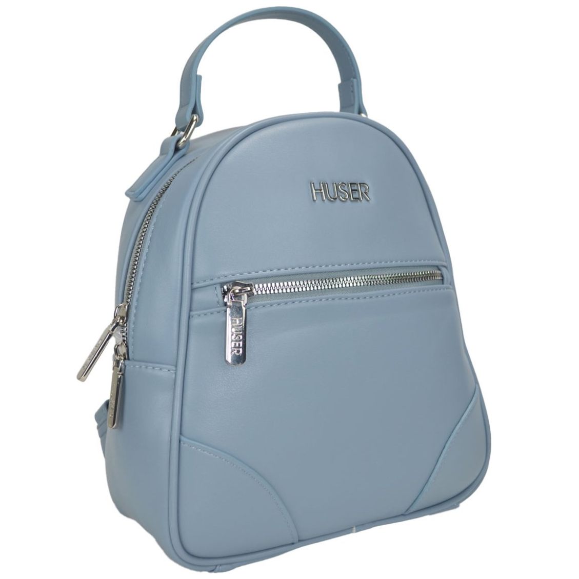 Bolso Backpack Huser Azul para Mujer