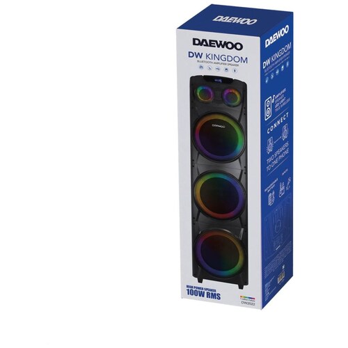 Bafle Bluetooth Daewoo 3X10"