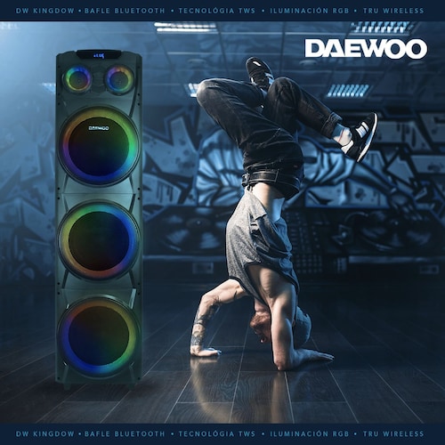 Bafle Bluetooth Daewoo 3X10"