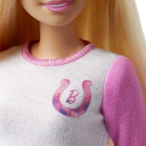 Barbie Set de Juego Lecciones de Montar a Caballo con Stacie