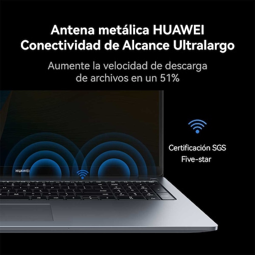 Laptop Huawei Matebook D16 Intel I512Th 8 Ram 512 Gb