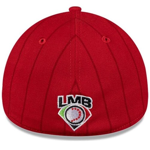 Gorra New Era 3930 Diablos Pinstripe Color Rojo (Unisex)
