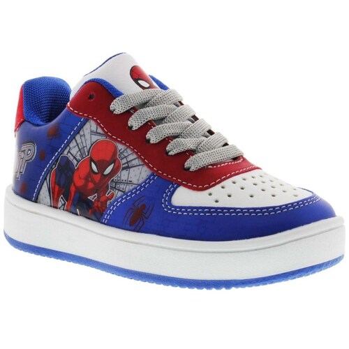 Tenis Spiderman con Agujeta 17-21 Azul