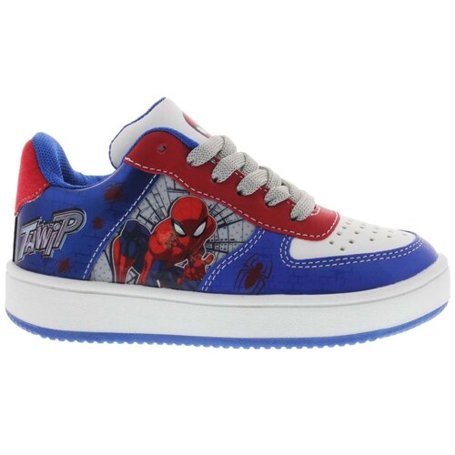 Tenis Spiderman con Agujeta 17-21 Azul