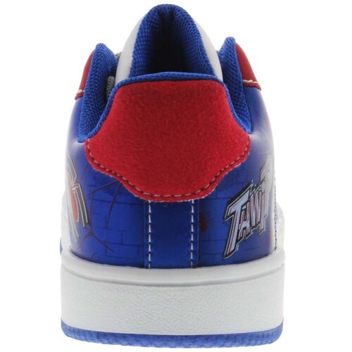 Tenis Spiderman con Agujeta 17-21 Azul