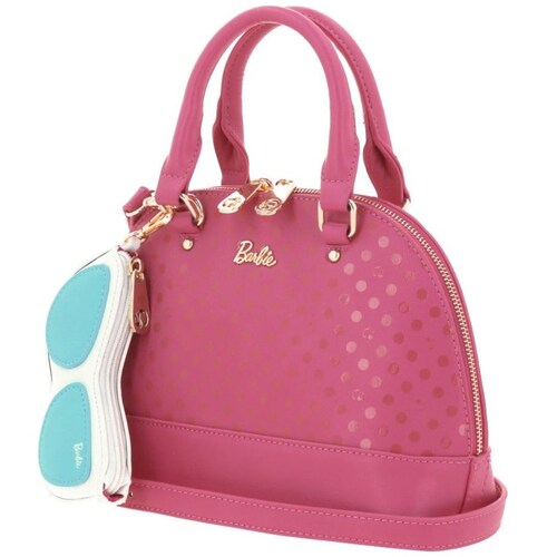 Bolso Satchel Barbie By Gorett Rosa para Mujer