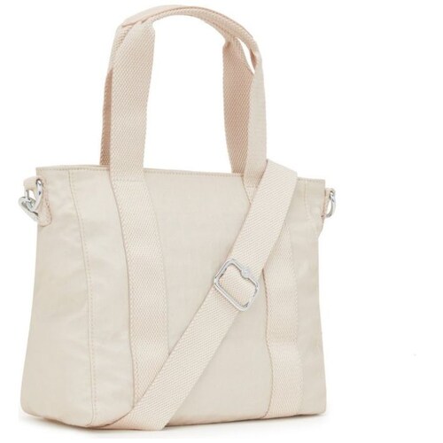 Bolso Kipling Asseni Mini Beige Pearl para Mujer