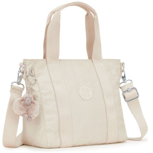 Bolso Kipling Asseni Mini Beige Pearl para Mujer