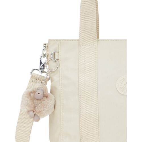 Bolso Kipling Asseni Mini Beige Pearl para Mujer