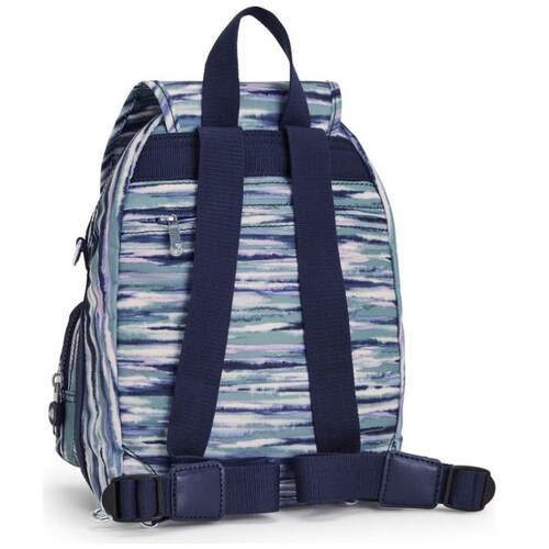 Mochila Kipling Firefly Up Brush Stripes para Mujer