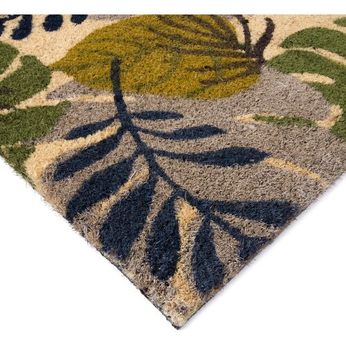 Tapete Entrada Abadi Hojas 75X45 Cm Multicolor
