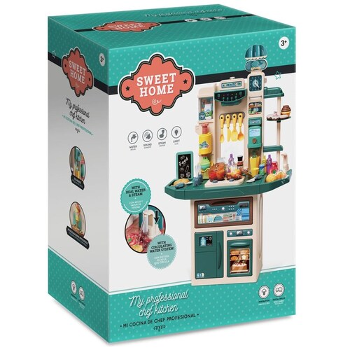 Juego de Cocina Sweet Home con Musica y Luz 75Pz