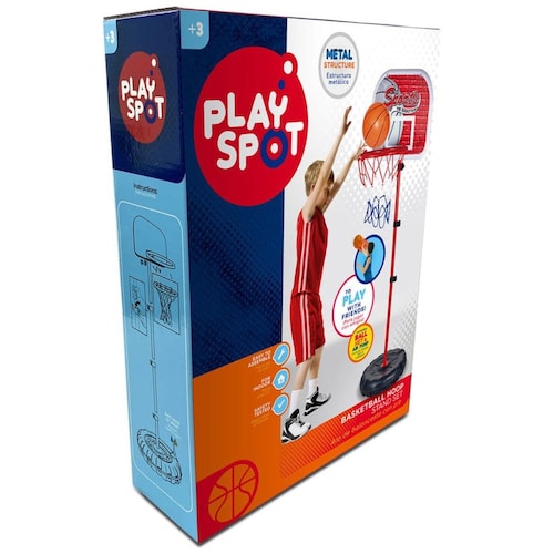 Canasta de Basquetbol con Pelota Inflable Playspot