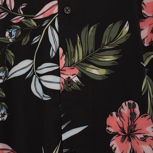 Camisa Flores Manga Corta J. Opus para Hombre Plus
