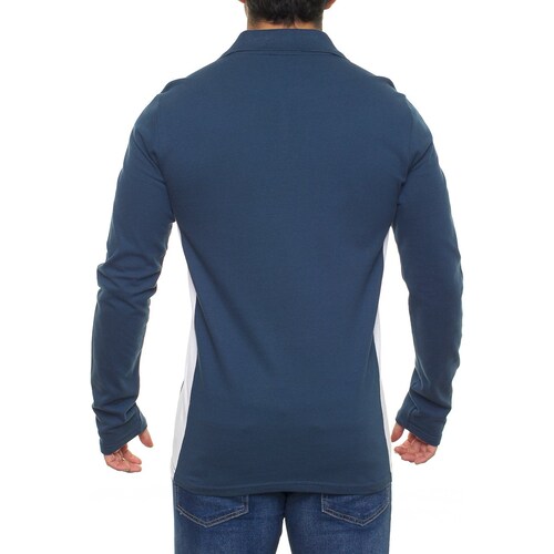 Playera Manga Larga para Hombre Silver Plate