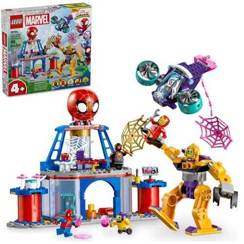 Lego® Cuartel General Arácnido Del Equipo Spidey