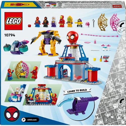 Lego® Cuartel General Arácnido Del Equipo Spidey