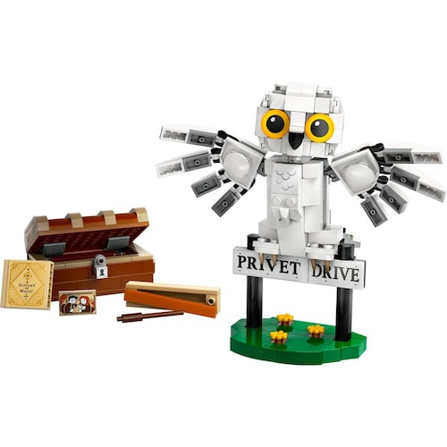 Lego® Hedwig™ en el Número 4 de Privet Drive