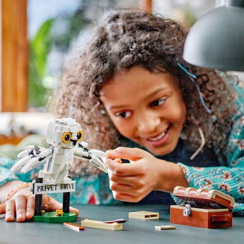 Lego® Hedwig™ en el Número 4 de Privet Drive