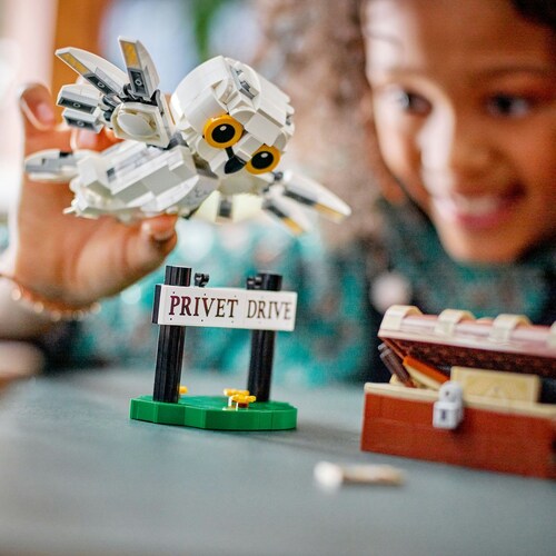 Lego® Hedwig™ en el Número 4 de Privet Drive