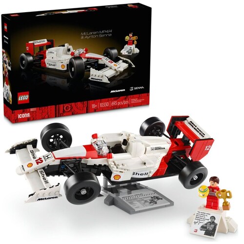 Lego® Mclaren Mp4/4 y Ayrton Senna