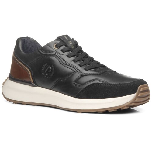 Tenis Pegada en Piel para Hombre