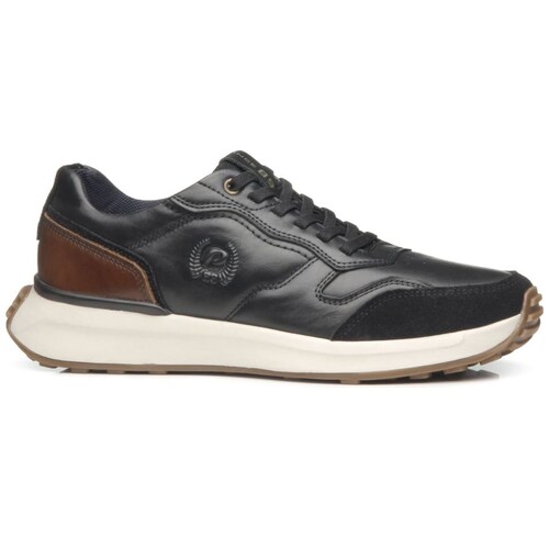 Tenis Pegada en Piel para Hombre