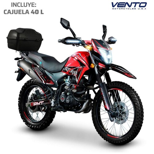 Motocicleta Vento Crossmax 250Cc Roja 2024