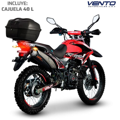 Motocicleta Vento Crossmax 250Cc Roja 2024