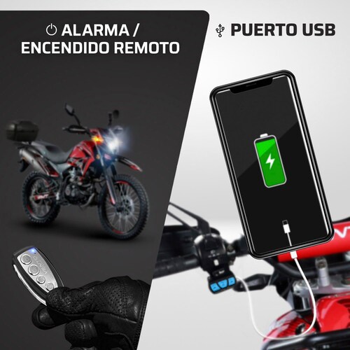 Motocicleta Vento Crossmax 250Cc Roja 2024