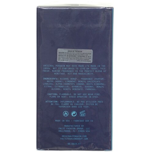 Eau de Toilette Original Penguin Blue Label 100 Ml para Hombre
