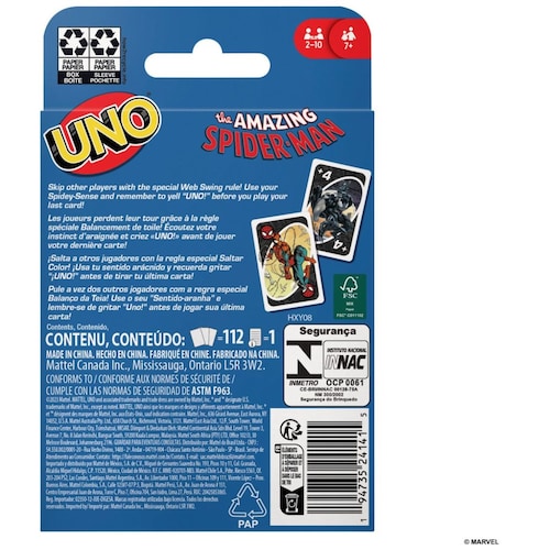 Uno Marvel Spider-Man