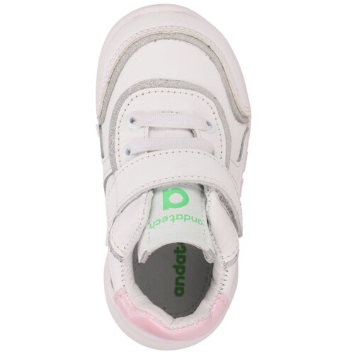 Tenis con Velcro 12-15 Blanco Andanenes