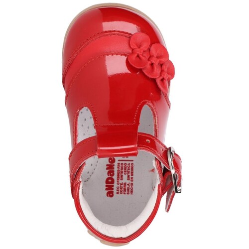 Zapato Charol Monos 12-15 Rojo Andanenes