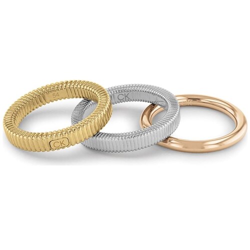Anillo Calvin Klein de Acero Inoxidable  para Mujer