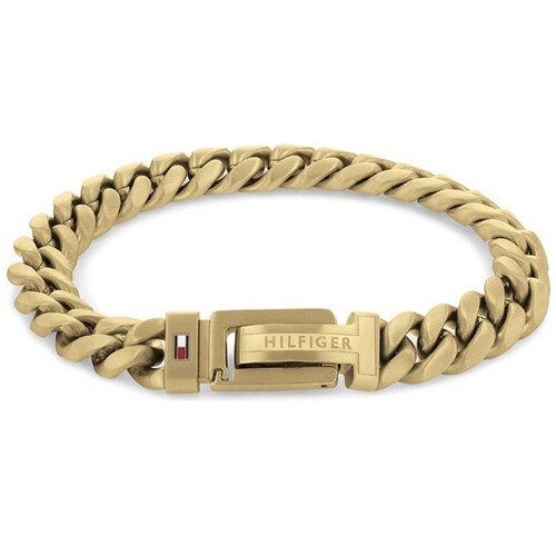 Brazalete Tommy Hilfiger de Acero Inoxidable  Dorado  para Hombre